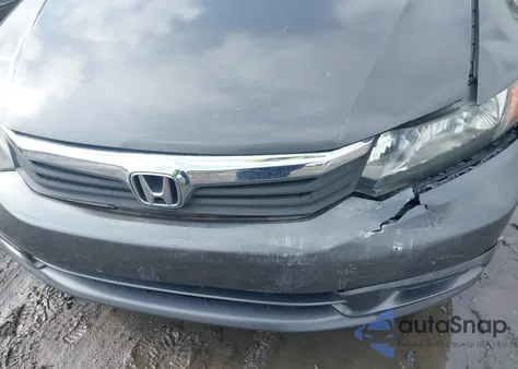 2012 Honda Civic Ex-L из США, поврежденный, VIN 2HGFB2F98CH579911